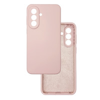Чохол накладка Silicone Cover Soft Touch ЗК Samsung A57 Пудра