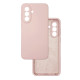 Чохол накладка Silicone Cover Soft Touch ЗК Samsung A57 Пудра
