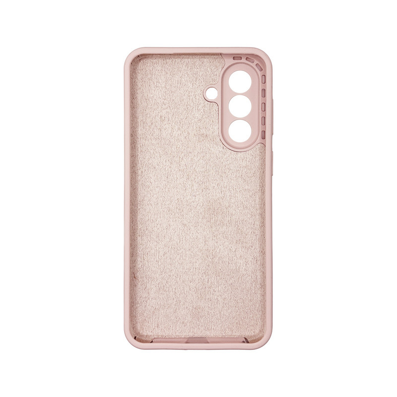 Чохол накладка Silicone Cover Soft Touch ЗК Samsung A57 Пудра