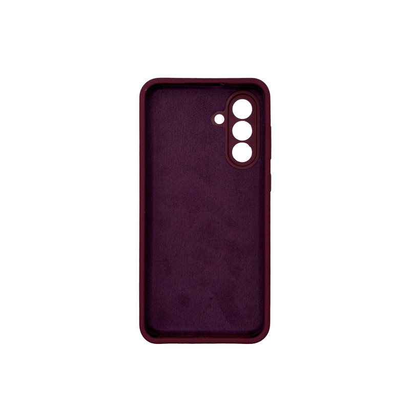 Чохол накладка Silicone Cover Soft Touch ЗК Samsung A57 Бордовий