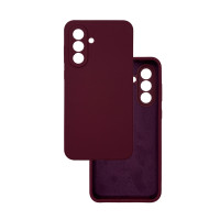 Чохол накладка Silicone Cover Soft Touch ЗК Samsung A57 Бордовий