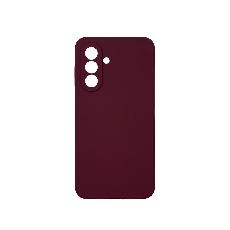 Чохол накладка Silicone Cover Soft Touch ЗК Samsung A57 Бордовий