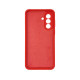 Чехол накладка Silicone Cover Soft Touch ЗК Samsung A57 Красный