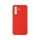 Чехол накладка Silicone Cover Soft Touch ЗК Samsung A57 Красный