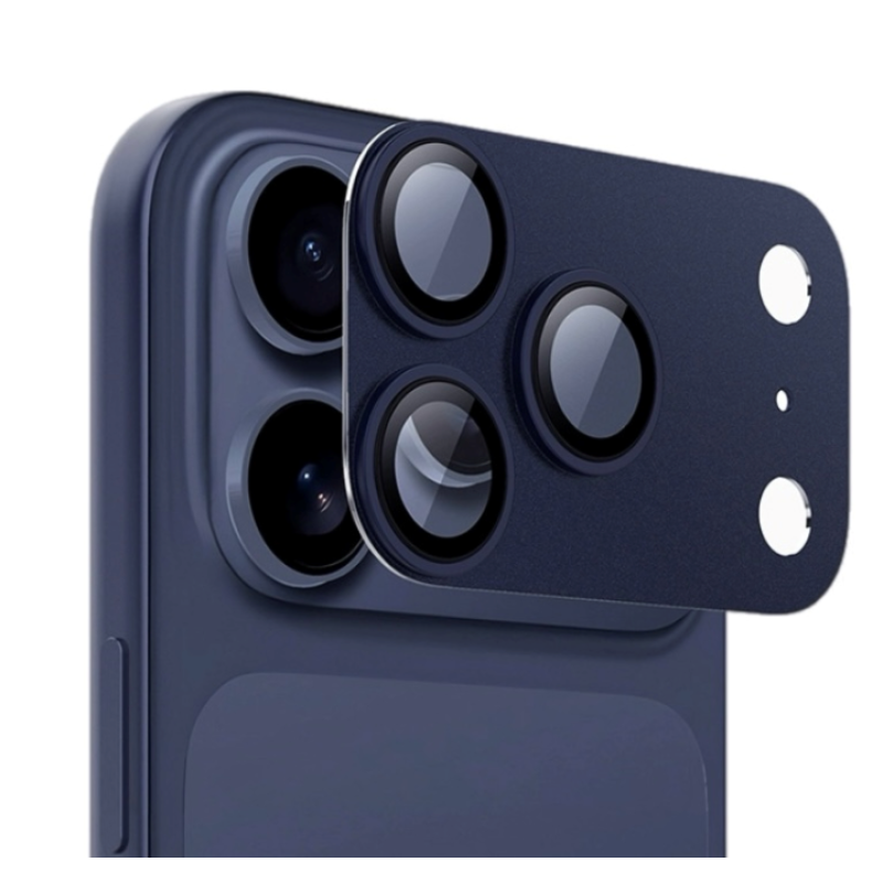 Металлическая защита камеры Full iPhone 17 Pro Max Deep Blue