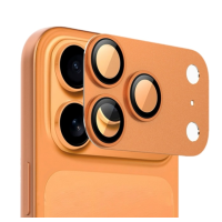 Металлическая защита камеры Full iPhone 17 Pro Max Orange