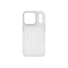 Чехол накладка Matte Corrugated Magnetic iPhone 17 Pro White