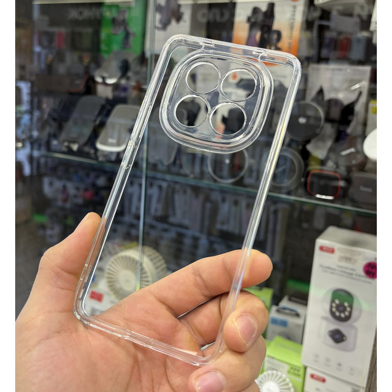 Чехол накладка Clear Case Xiaomi Redmi Note 15 Pro (4G) прозрачный