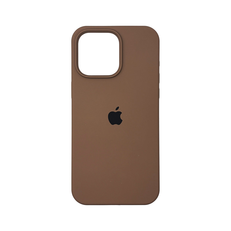 Чохол Silicone Case iPhone 15 Pro Max Коричневий (Brown)