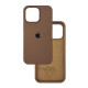Чехол Silicone Case iPhone 16 Pro Max Коричневый (Brown)