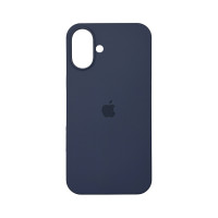 Чохол Silicone Case iPhone 16 Plus Темно-синій (Midnight Blue)