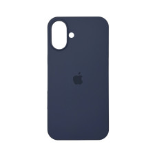 Чохол Silicone Case iPhone 16 Plus Темно-синій (Midnight Blue)