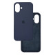 Чехол Silicone Case iPhone 16 Plus Темно-синий (Midnight Blue)