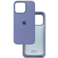 Чехол Silicone Case iPhone 14 Pro Серый (Lavender Grey)
