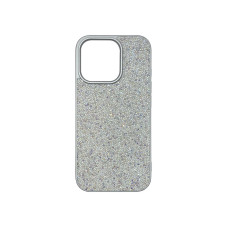 Чехол накладка Swarovski iPhone 16 Pro Silver