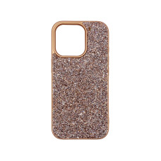 Чехол накладка Swarovski iPhone 16 Pro Bronze