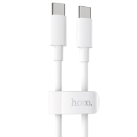 Кабель Type-C to Type-C Hoco X51 100W 2m White