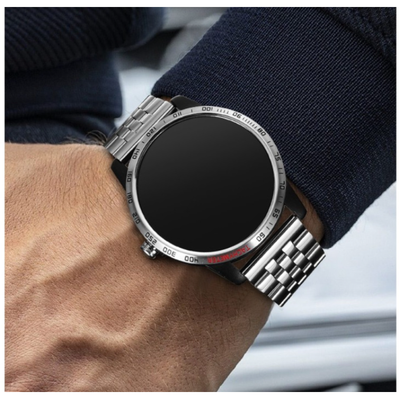 Ремешок Amazfit/Samsung Metall Rolex design 22 mm Silver