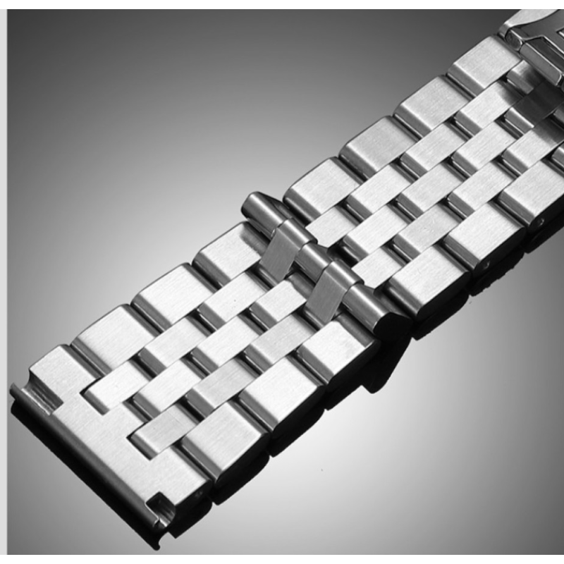 Ремешок Amazfit/Samsung Metall Rolex design 22 mm Silver