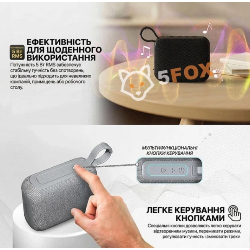 Колонка FANTECH BS153 NeraBox Gray