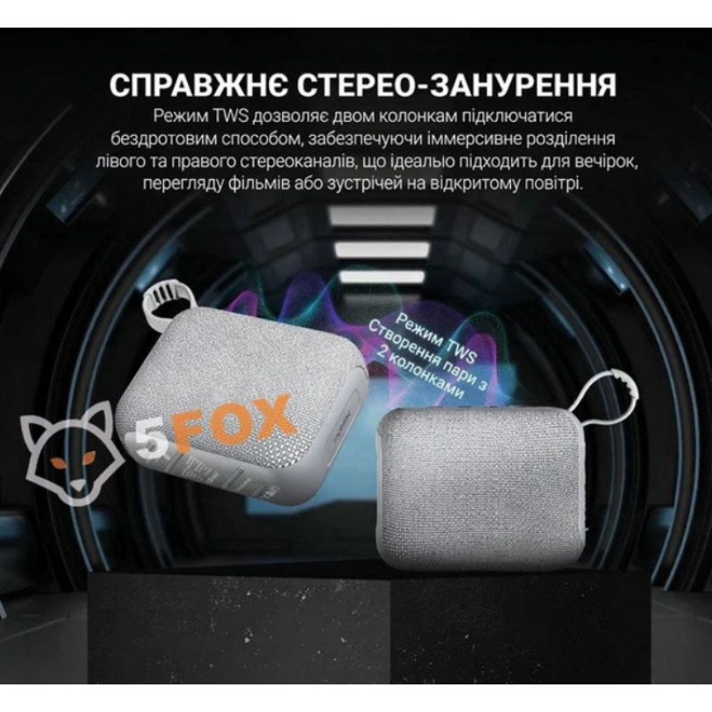 Колонка FANTECH BS153 NeraBox Gray