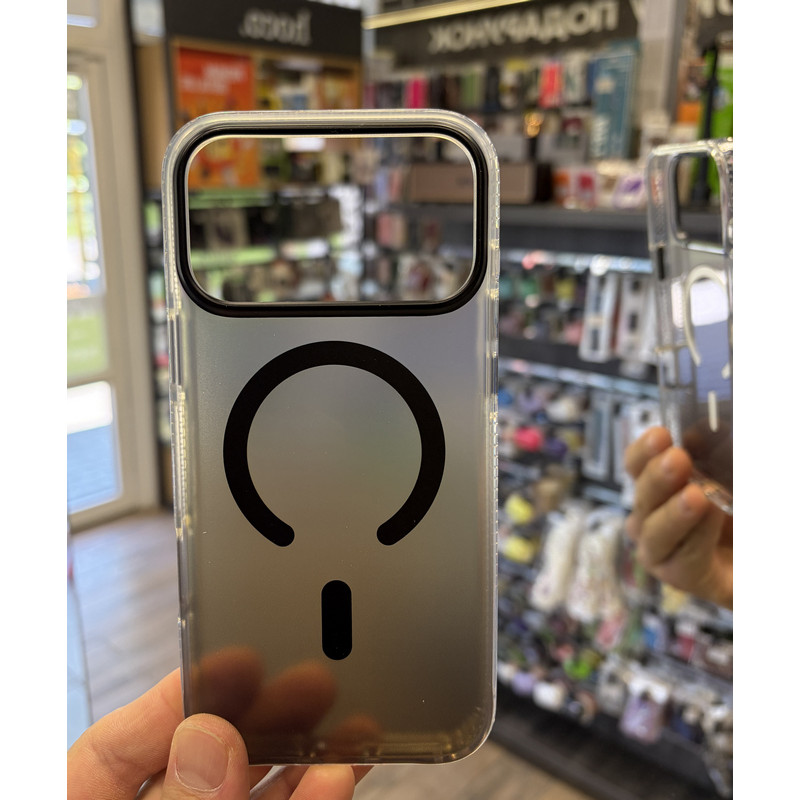 Чехол накладка Phantom with MagSafe Apple iPhone 17 Pro Max Black