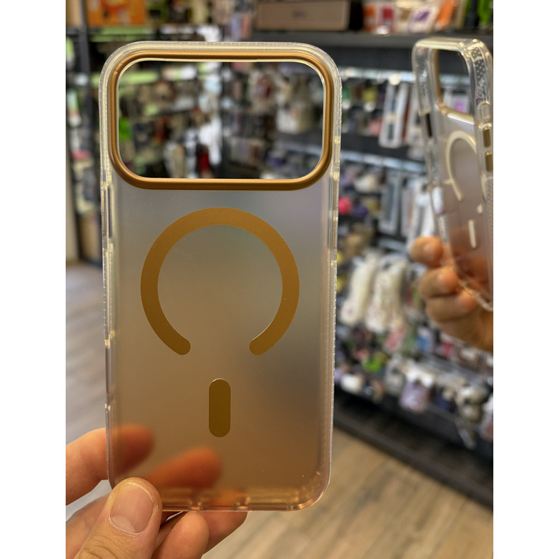 Чохол накладка Phantom with MagSafe Apple iPhone 17 Pro Max Golden