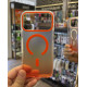 Чехол накладка Phantom with MagSafe Apple iPhone 17 Pro Max Orange