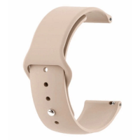 Ремінець Amazfit/Samsung silicone 22mm Бежевий