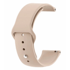 Ремінець Amazfit/Samsung silicone 22mm Бежевий