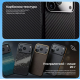 Чохол Proove Carbon Slim with Magnetic Ring iPhone 15 Pro Max Black