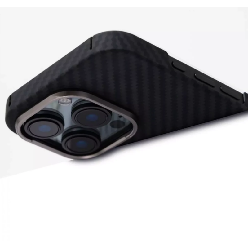 Чохол Proove Carbon Slim with Magnetic Ring iPhone 15 Pro Max Black