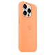 Чохол Silicone Case Original with MagSafe з анімацією iPhone 15 Pro Помаранчевий (Sorbet)