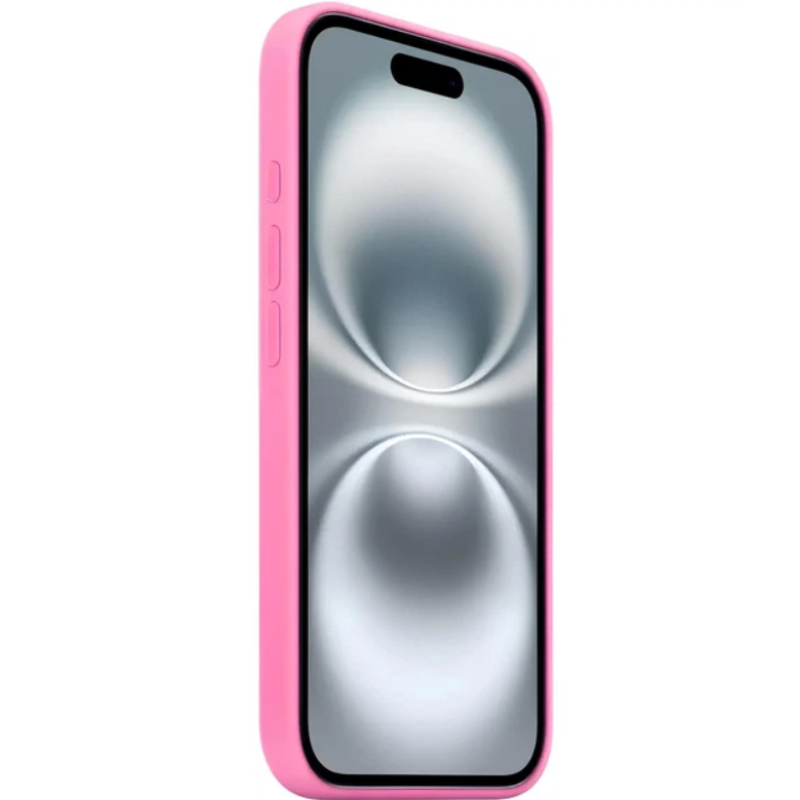 Чохол Silicone Case Original with MagSafe з анімацією iPhone 16 Pro Рожевий  (Peony)