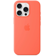Чехол Silicone Case Original with MagSafe с анимацией iPhone 16 Pro Max Оранжевый (Tangerine)