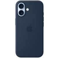 Чохол Silicone Case Original with MagSafe з анімацією iPhone 17 Синій (Midnight)