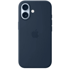Чохол Silicone Case Original with MagSafe з анімацією iPhone 17 Синій (Midnight)