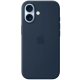 Чехол Silicone Case Original with MagSafe с анимацией iPhone 17 Синий (Midnight)