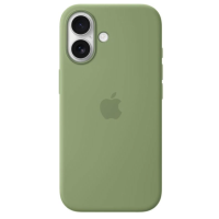Чохол Silicone Case Original with MagSafe з анімацією iPhone 17 Зелений (Light Moss)