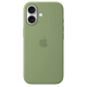 Чохол Silicone Case Original with MagSafe з анімацією iPhone 17 Зелений (Light Moss)