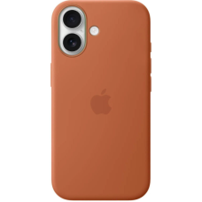 Чохол Silicone Case Original with MagSafe з анімацією iPhone 17 Коричневий (Terracotta)