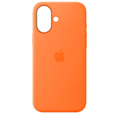 Чохол Silicone Case Original with MagSafe з анімацією iPhone 17 Помаранчевий (Orange)
