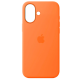 Чехол Silicone Case Original with MagSafe с анимацией iPhone 17 Оранжевый (Orange)