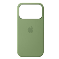 Чохол Silicone Case Original with MagSafe з анімацією iPhone 17 Pro Зелений (Light Moss)
