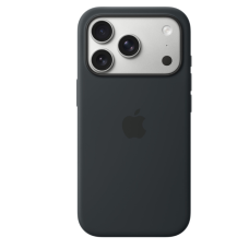 Чехол Silicone Case Original with MagSafe с анимацией iPhone 17 Pro Черный (Black)