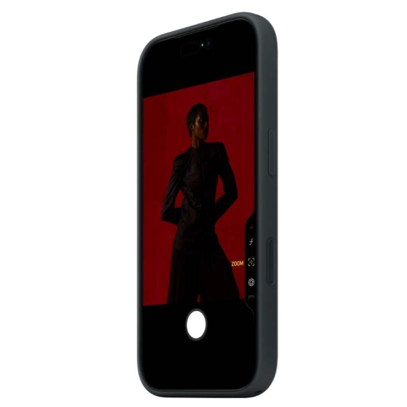 Чехол Silicone Case Original with MagSafe с анимацией iPhone 17 Pro Черный (Black)