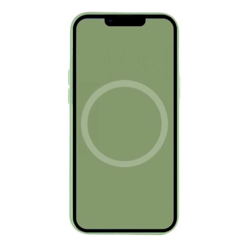Чохол Silicone Case Original with MagSafe з анімацією iPhone 17 Pro Max Зелений (Light Moss)