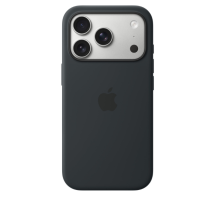 Чохол Silicone Case Original with MagSafe з анімацією iPhone 17 Pro Max Чорний (Black)