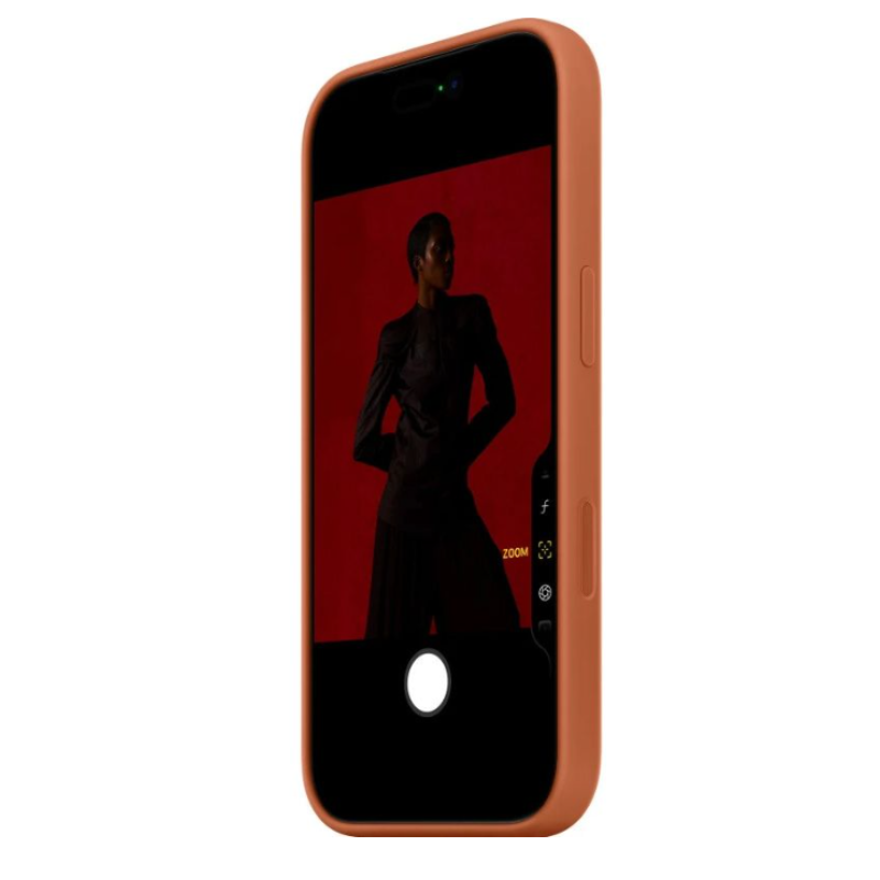 Чохол Silicone Case Original with MagSafe з анімацією iPhone 17 Pro Max Коричневий (Terra Cotta)