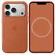 Чохол Silicone Case Original with MagSafe з анімацією iPhone 17 Pro Max Коричневий (Terra Cotta)